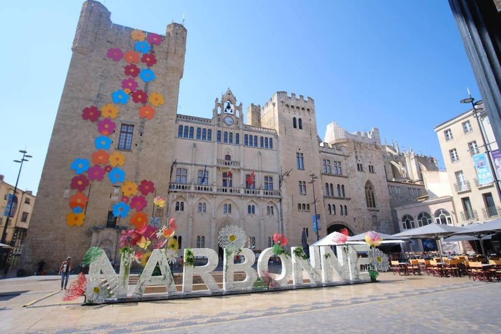 A 5Mn De La Reserve Africaine, Charmante Maison De Village Avec Patio Sigean Ngoại thất bức ảnh
